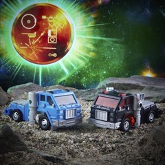 Hasbro Transformers Road Ranger & Puffer Golden Disk Collection Figure Set