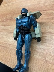 Vintage 1993 Robocop Talking Action Figure Toy Island Orion 8″ W/FLIGHT PACK