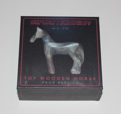 RARE NECA Blade Runner 2049 Wooden Horse Prop Replica NYCC Exclusive NEW MIB 1:1