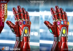 Hot Toys Iron Man Nano Infinity Gauntlet 1/1 Life Size Avengers Endgame LMS-007