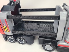Rare Paw Patrol Big Truck Pups Al Deluxe Big Truck Set w/2 Beams And Log