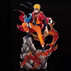 23cm naruto anime figura uzumaki naruto uchiha sasuke modelo de ação