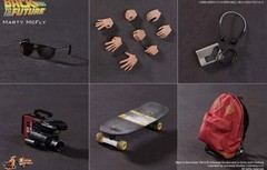 HOT TOYS MMS257 BACK TO THE FUTURE MARTY MCFLY 1/6 Like new Rare