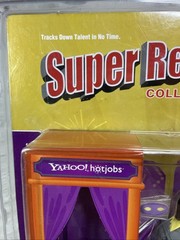 Yahoo HotJobs Super Recruiter Action Figure 2009 HR Promo Advertising Figure