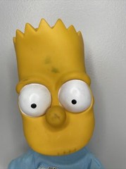 Vintage Bart Simpson 16″ Plush Doll 20th Century Fox Matt Groening Dan Dee 1990