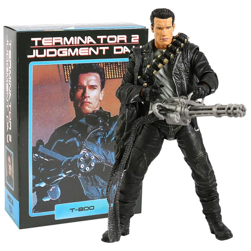 Terminator 2 Judgment Day T800 New Action Figure Ultimate Deluxe Arnold Toy NEW-