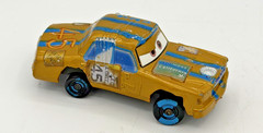 2018 MATTEL Disney Pixar Cars 3 Movie T-BONE #45 Thunder Hollow Race READ!