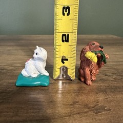 MEG Kitty & Puppy In My Pocket 1.5” Figures Vintage 1994 & 1996