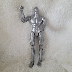 Hasbro Marvel Silver Poseable Action Figure 2007 Collectible Plastic 2000-2009