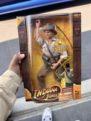 Indiana Jones Raiders of the Lost Ark Electronic Sound Whip Action Figure NIB