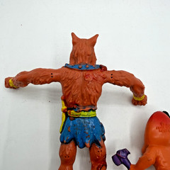Arco The Other World Weapons Master Wolf and Jip Figures 1983