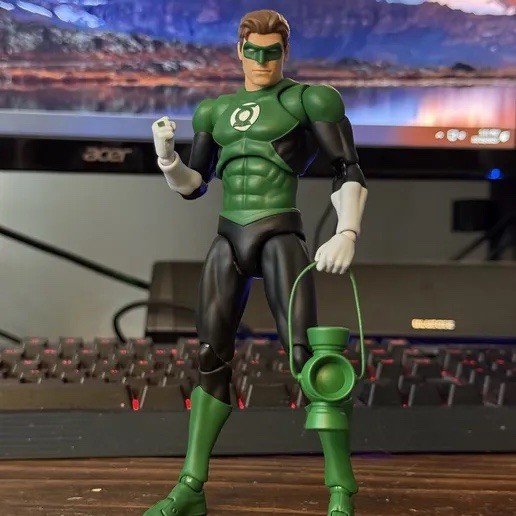 Ct toys mafex daredevil green lantern replacement parts unpainted read desc