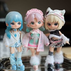 Simontoys Liroro Binary Sweetheart Series 5.9″ BJD Blind Box Figure Collectible！