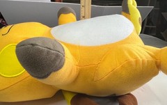 15″ Pokemon Raichu Plush Toy By Toy Factory Yellow & Brown Soft Polyester Stuffe