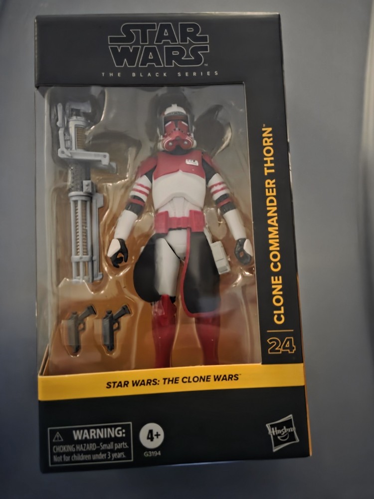 IN HAND 2026 Star Wars The Black Series Clone Commander Thorn Clone Wars