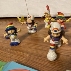 VTG The Rainbow People PVC Figurines Lot 10