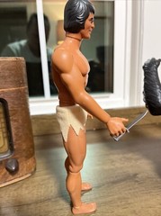 Big Jim Mattel Tarzan Tiger Grip Hands Knife Josh Jeff Jack Gorilla P.A.C.K.