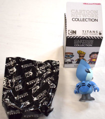 Titans Cartoon Network Collection Mordecai 3″ Vinyl Figure In Box New