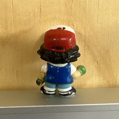 Vintage Tomy Pokemon Chibi Poke House Mini Figure 1” Human Trainer Ash Ketchum