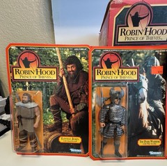 Kenner Robin Hood Battle Wagon Net Launcher Bola Bomber Figures Sealed! Lot (A)