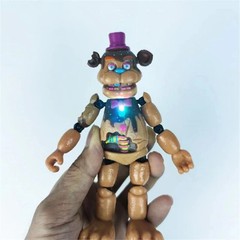 6Pcs Five Nights At Freddy s Articulated Action Figure FNAF Toys Have Light