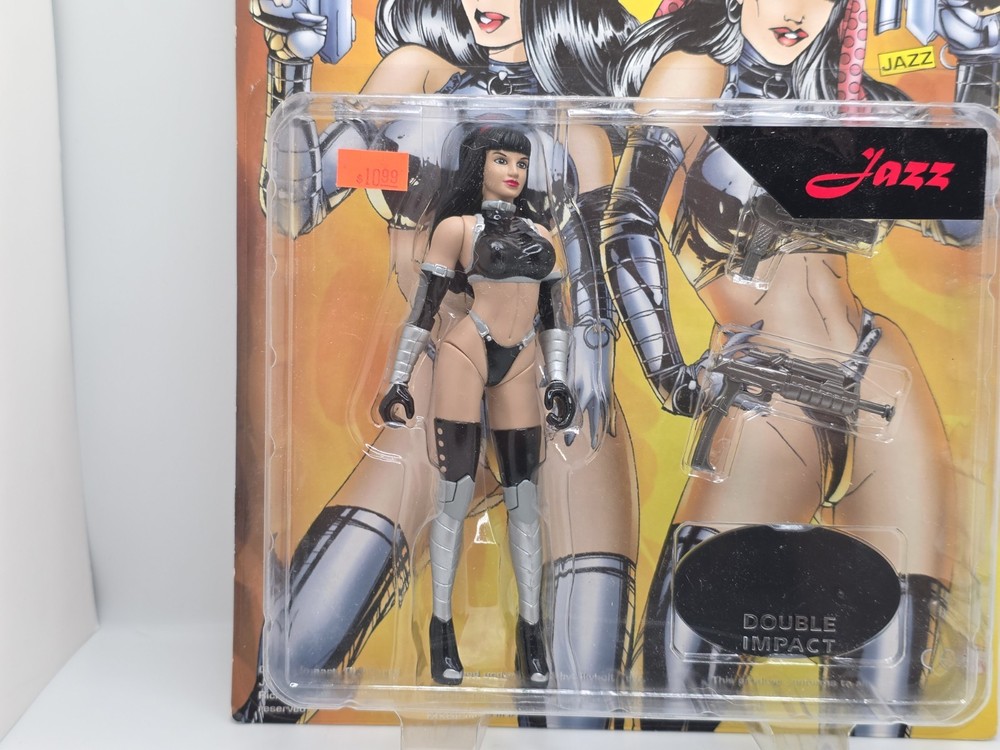 1998 Skybolt Toys Double Impact Jazz Action Figure Ricky Carralero New