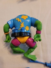 Vintage TMNT Genghis Frog 1989 100% COMPLETE