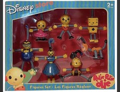 Disney Store Rolie Polie Olie 7 Piece Boxed Figures Set, Never Used