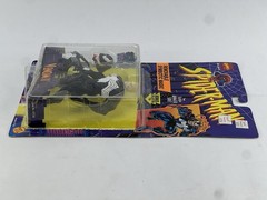 Spider-Man Animated Venom II Action Figure Symbiotic Mask 1995 Minor Card Damage