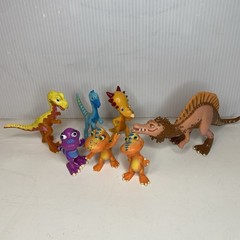 Huge Lot Of 42 Jim Henson Learning Curve Dinosaur Train Dino Small Figures 2010
