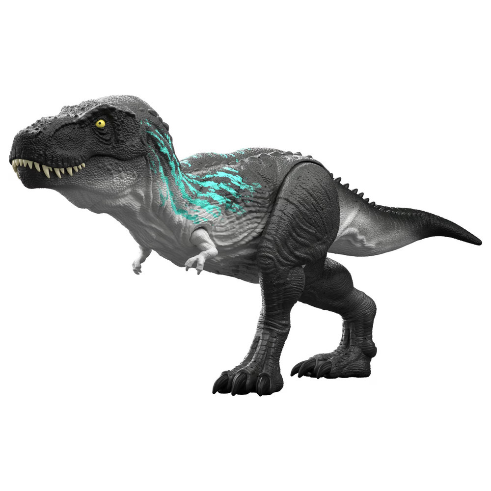Mattel Jurassic World Muscle Madness Tyrannosaurus Rex Action Figure, T-Rex