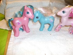 Hasbro My Little Pony Generation 3 Lot Of 3 Dream Blue/Toola Roola/Royal Ribbon