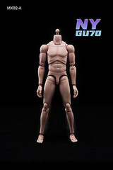 1/6 Scale 12″Male Man Neck Body Model Europe Skin Action Figure accessory