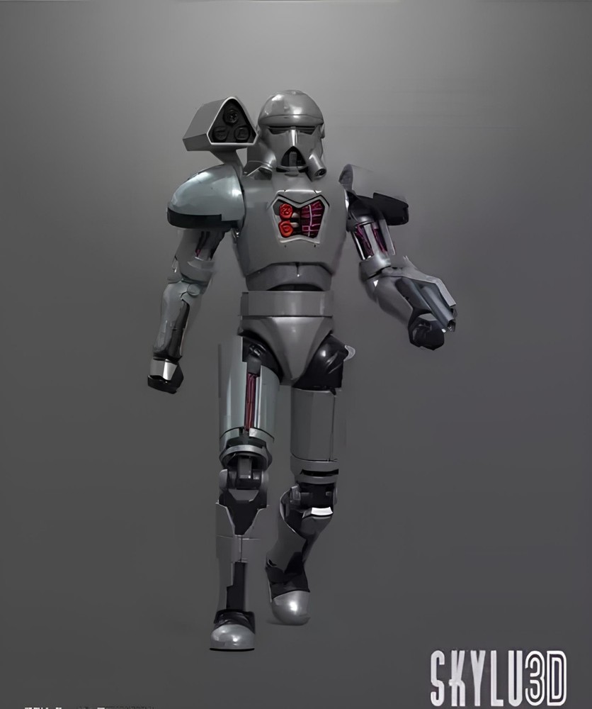 TFU Purge Trooper for 3.75 in & 6 in Figure Diorama (1:18 & 1:12 )