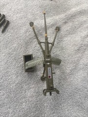 Lot Of Vintage 1985 Coleco Rambo Machine Gun/Assault Accessories: See Details