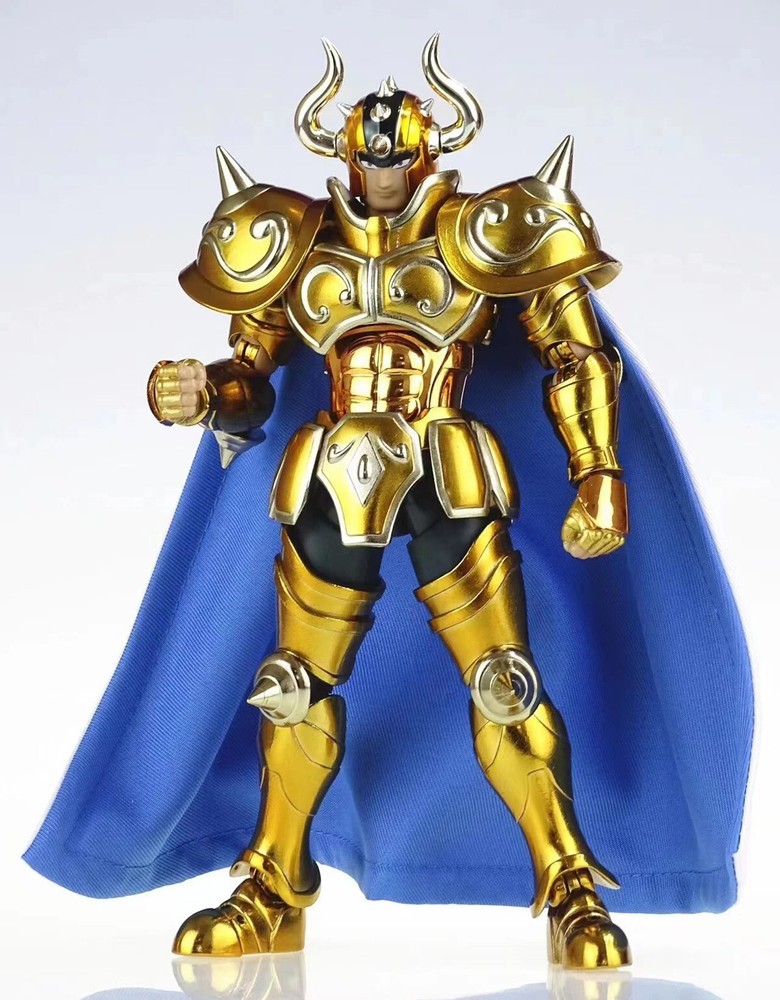 MST Saint Seiya Cloth Myth EXM TV Gold Taurus Aldebaran model metal cloth *