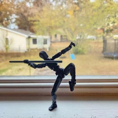 Assembled – Upgrade 3D Print Multi-Articulated Action Figure, T13 Action Figure,