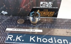 Hot Toys MMS539 Avengers Infinity War Star-Lord 1/6 Action Figure’s open helmet