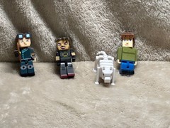 Tube Heroes Minecraft Figure Lot Of 4 Dan Sky Grim Terraria Good Used Condition