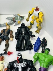 Marvel Super Hero Mashers Lot. Star Wars Marvel Parts Accessories see photos