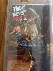 Friday the 13th Part 2 Jason Voorhees Clothed Figure (NECA, Reel Toys) SEALED