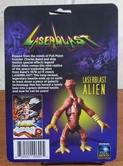 Laserblast Alien 3″ Action Figure Full Moon Collectibles Resealed Opened Box