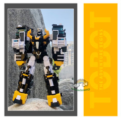 Tobot V Galaxy Detectives BIG TRAIL Transforming Truck Vehicle Robot Figure Toy