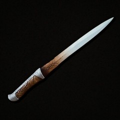 Custom 3D Printed Crysknife Knife Blade Replica Prop 1:1 (Painted)