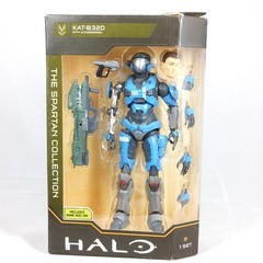 Halo Infinite The Spartan Collection 7″ KAT-B320 Blue Action Figure Used