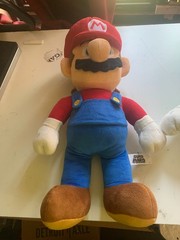 (2-Pack) Super Mario World of Nintendo Jumbo 20 Inch Stuffed Plush Mario & Luigi
