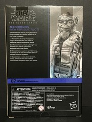 STAR WARS BLACK SERIES ZEB ORRELIOS NEW REPUBLIC PILOT #07 DELUXE FIGURE IN HAND