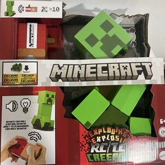 Minecraft Exploding RC Creeper Car Lights & Sounds with DLC Code Mattel – NEW