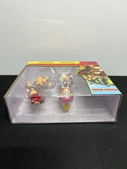 Jakks Pacific Nintendo Kong 4 Figure Set Donkey Dixie Diddy Cranky Brand New 2.5