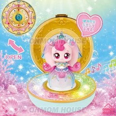 Catch Teenieping Movie 2 Heartsping Whale Jewel Compact Toy Mini CD & Player
